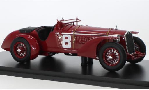 Alfa Romeo 8C 1/18 Spark No.8 24h Le Mans 1932 modellino in miniatura