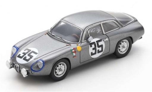 Alfa Romeo Giulietta 1/43 Spark Sport Zagato No.35 24h Le Mans 1963 modellino in miniatura