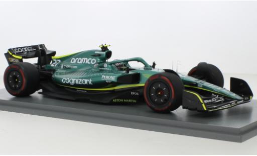 Aston Martin AMR2 1/43 Spark 2 No.27 Aramco Cognizant F1 Team Cognizant Formel 1 GP Bahrain 2022 modellino in miniatura