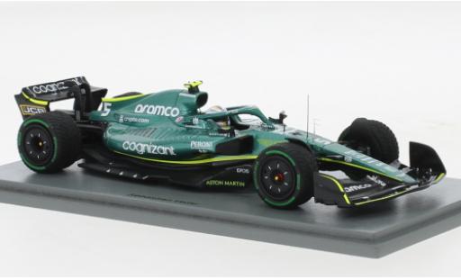 Aston Martin AMR2 1/43 Spark 2 No.5 Aramco Cognizant F1 Team Cognizant Formel 1 GP Bahrain 2022 modellino in miniatura