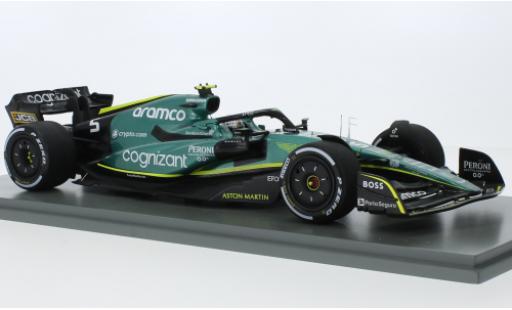 Aston Martin AMR2 1/43 Spark 2 No.5 Aramco Cognizant F1 Team Cognizant formule 1 GP Abu Dhabi 2022 modellino in miniatura
