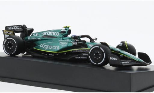 Aston Martin AMR2 1/64 Spark 3 No.14 Aramco Cognizant F1 Team Cognizant formule 1 2023 modellino in miniatura
