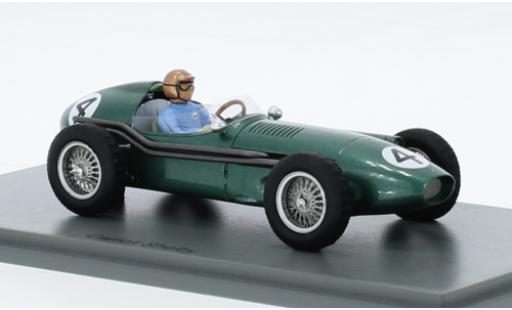 Aston Martin DBR4 1/43 Spark No.4 formule 1 GP Grande-Bretagne 1959 modellino in miniatura