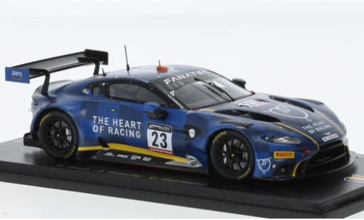 Aston Martin Vantage 1/43 Spark AMR GT3 No.23 Heart Of Racing with TF Sport 24h Spa 2022 modellino in miniatura