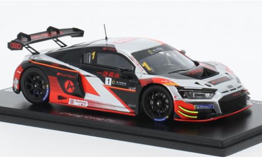 Audi R8 1/43 Spark LMS GT3 No.1 FAW Racing Team GT Cup Macau 2022 modellino in miniatura