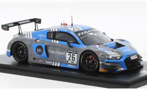 Audi R8 1/43 Spark LMS GT3 No.26 Sainteloc Racing 24h Spa 2021 modellino in miniatura