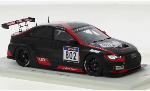 Audi RS3 1/43 Spark LMS TCR No.802 VLN 2016 modellino in miniatura