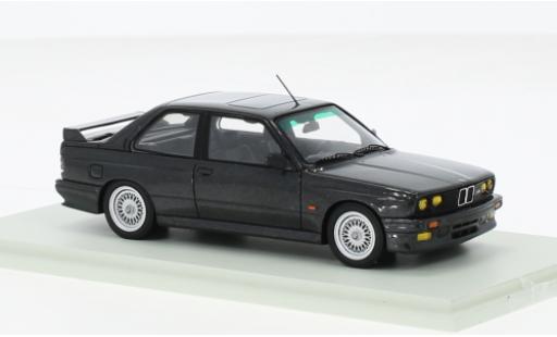 Bmw M3 1/43 Spark (E30) Tour de Corse Edition metallise grau modellino in miniatura