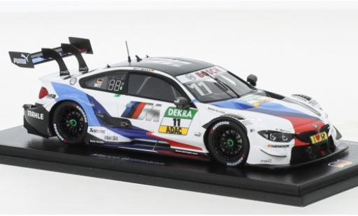 Bmw M4 1/43 Spark DTM No.11 Team RMG Driving Experience DTM Hockenheim 2018 modellino in miniatura