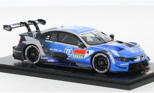 Bmw M4 1/43 Spark DTM No.4 Team RBM ZF Super GT - DTM DreamRace Fuji 2019 modellino in miniatura