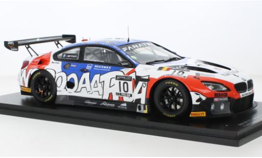 Bmw M6 1/43 Spark GT3 No.10 Boutsen Ginion Vaillante 24h Spa 2021 modellino in miniatura