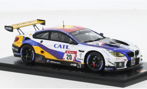 Bmw M6 1/43 Spark GT3 No.20 Schubert Motorsport CATL 24h Nuerburgring 2021 modellino in miniatura