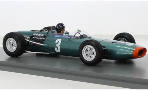 Brm P261 1/18 Spark BRM No.3 formule 1 GP Monaco 1965 modellino in miniatura
