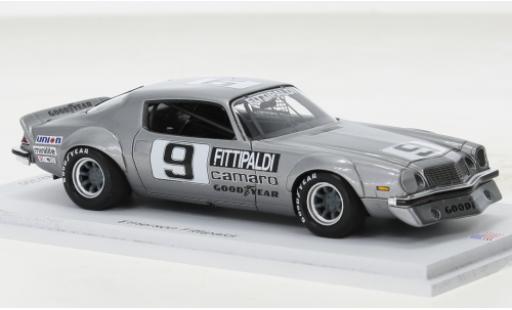 Chevrolet Camaro 1/43 Spark grigio No.9 IROC Daytona 1975 modellino in miniatura