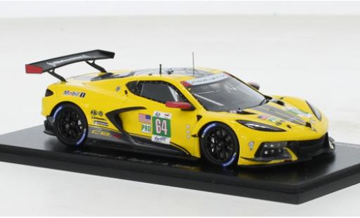 Chevrolet Corvette 1/43 Spark C8.R No.64 Racing 24h Le Mans 2022 modellino in miniatura