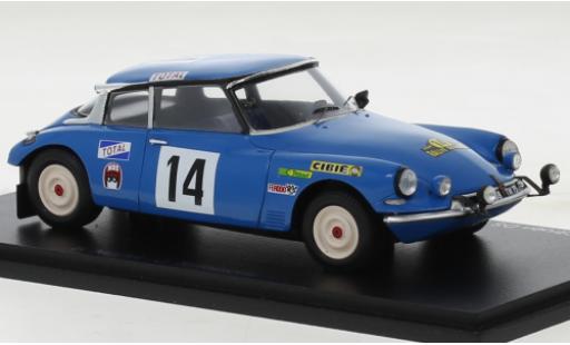 Citroen DS 1/43 Spark 21 Prossoo No.14 Rallye Marokko 1969 modellino in miniatura