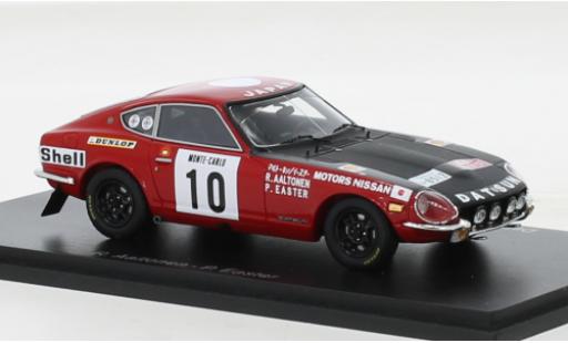 Datsun 240Z 1/43 Spark No.10 Rallye WM Rallye Monte Carlo 1973 modellino in miniatura