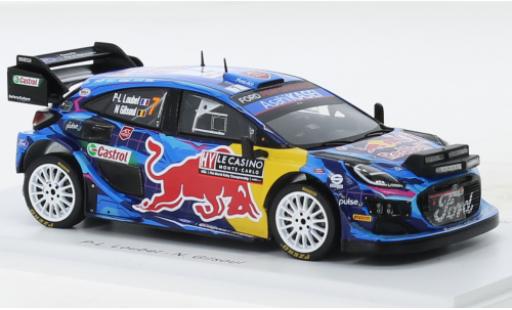 Ford Puma 1/43 Spark Rally1 No.7 M-Sport World Rally Team Red Bull Rallye WM Rallye Monte Carlo 2023 modellino in miniatura