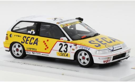 Honda Civic 1/43 Spark EF9 RHD No.23 24h Spa 1990 modellino in miniatura