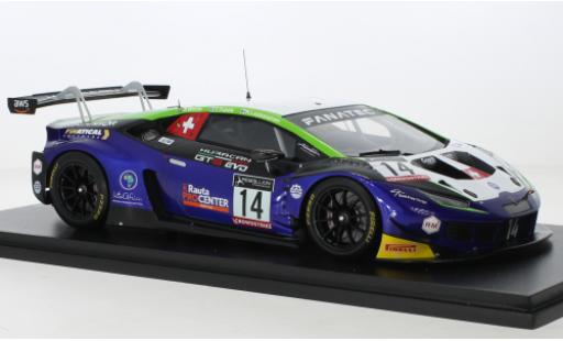 Lamborghini Huracan 1/43 Spark GT3 Evo No.14 Emil Frey Racing 24h Spa 2022 modellino in miniatura