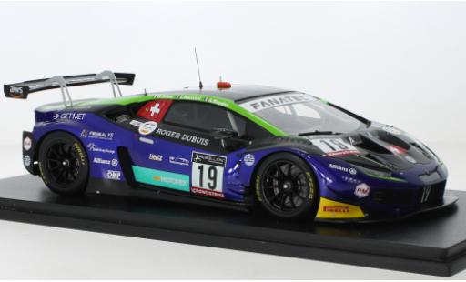 Lamborghini Huracan 1/43 Spark GT3 Evo No.19 Emil Frey Racing 24h Spa 2022 modellino in miniatura