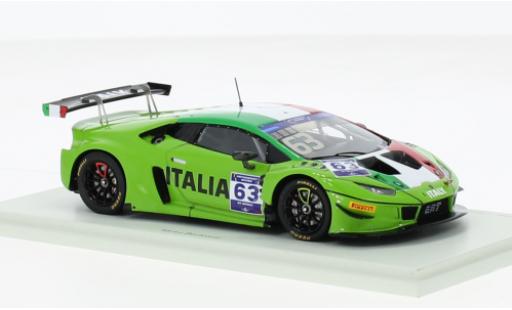 Lamborghini Huracan 1/43 Spark GT3 Evo No.63 Team Italy FIA Motorsport Games GT Sprint Cup Paul Ricard 2022 modellino in miniatura