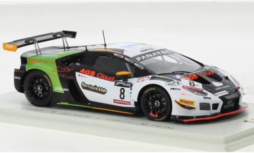 Lamborghini Huracan 1/43 Spark GT3 Evo No.8 AGS Events 24h Spa 2022 modellino in miniatura