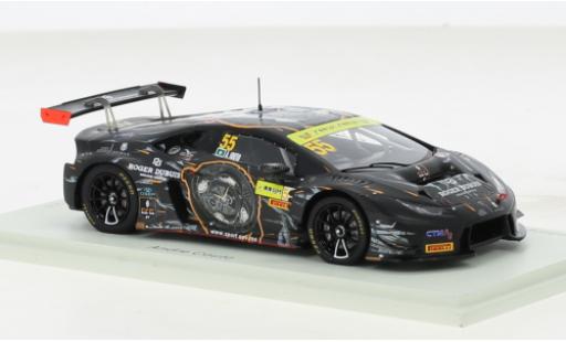 Lamborghini Huracan 1/43 Spark GT3 No.55 FFF Racing Fia GT World Cup Macau 2016 modellino in miniatura