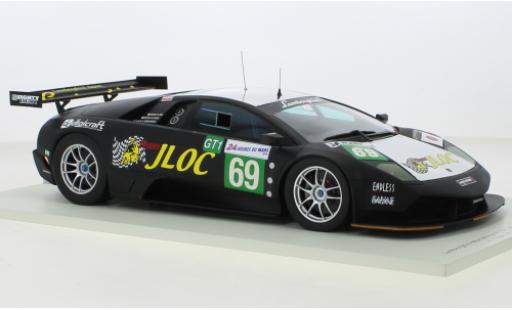 Lamborghini Murcielago 1/18 Spark R-SV LM No.69 JLOC 24h Le Mans 2010 modellino in miniatura