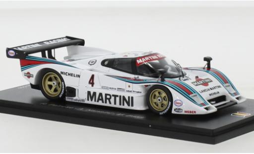 Lancia LC2 1/43 Spark No.4 Martini Martini 1000 Km Spa 1985 modellino in miniatura