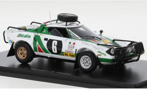 Lancia Stratos 1/43 Spark HF No.6 Alitalia Rallye WM Safari Rallye 1976 modellino in miniatura