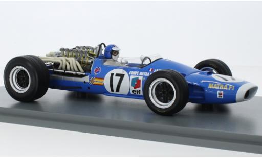 Matra MS1 1/18 Spark 1 No.17 formule 1 GP Pays-Bas 1968 modellino in miniatura