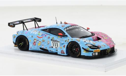 McLaren 720 1/43 Spark S GT3 No.111 JP Motorsport JP For Kids 1000km Paul Ricard 2022 modellino in miniatura