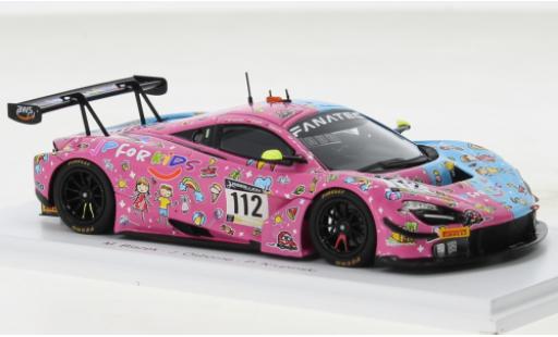 McLaren 720 1/43 Spark S GT3 No.112 JP Motorsport JP For Kids 1000km Paul Ricard 2022 modellino in miniatura