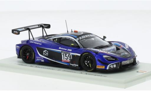 McLaren 720 1/43 Spark S GT3 No.159 garage 59 24h Spa 2022 modellino in miniatura