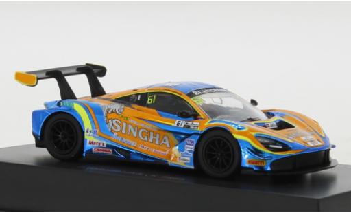 McLaren 720 1/64 Spark S GT3 No.61 ABSSA Motorsport Blancpain GT World Challenge Asia 2019 modellino in miniatura