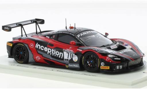 McLaren 720 1/43 Spark S GT3 No.70 Inception Racing 24h Spa 2021 modellino in miniatura