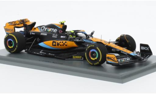 McLaren F1 1/43 Spark MCL60 No.4 Team formule 1 GP Australie 2023 modellino in miniatura