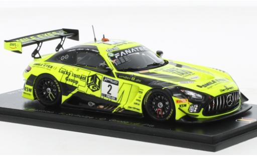 Mercedes AMG GT 1/43 Spark 3 No.2 GetSpeed Performance 24h Spa 2021 modellino in miniatura