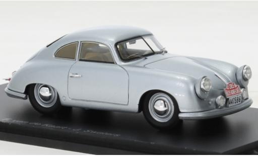 Porsche 356 1/43 Spark grigio No.285 Rallye Monte Carlo 1952 modellino in miniatura