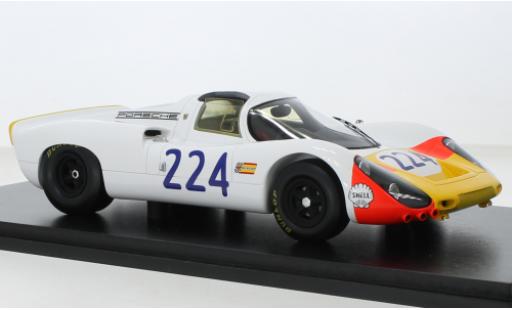 Porsche 907 1/18 Spark No.224 Targa Florio 1968 modellino in miniatura