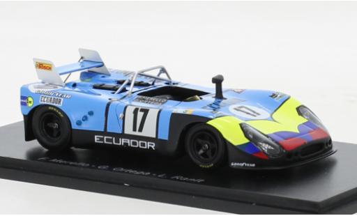 Porsche 908 1974 1/43 Spark /2 RHD No.17 24h Le Mans modellino in miniatura