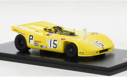 Porsche 908 1970 1/43 Spark /3 RHD No.15 1000 Km Nürburgring modellino in miniatura
