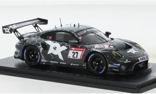 Porsche 991 GT3 R 1/43 Spark 911  No.27 Toksport WRT 24h Nuerburgring 2022 modellino in miniatura