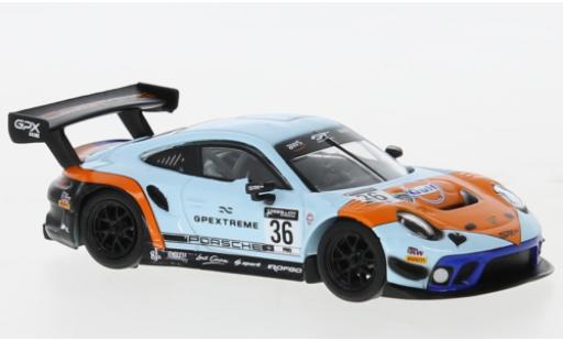 Porsche 991 GT3 R 1/64 Spark 911  No.36 GPX Racing The Spade modellino in miniatura