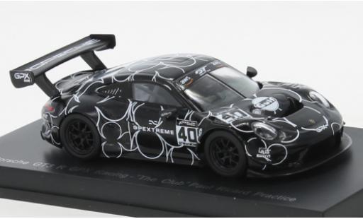 Porsche 991 GT3 R 1/64 Spark 911  No.40 GPX Racing The Club Test Paul Ricard modellino in miniatura