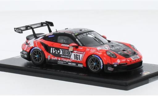 Porsche 992 GT3 1/43 Spark 911  Cup No.161 KKrämer Racing 24h Nuerburgring 2023 modellino in miniatura