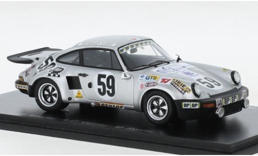 Porsche 930 RSR 1/43 Spark 911 Carrera No.59 24h Le Mans 1974 modellino in miniatura