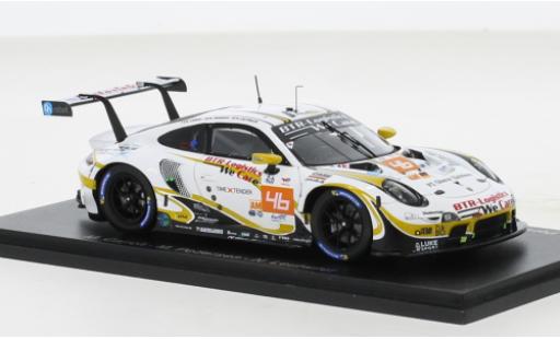 Porsche 911 1/43 Spark RSR-19 No.46 Team Project 1 24h Le Mans 2022 modellino in miniatura