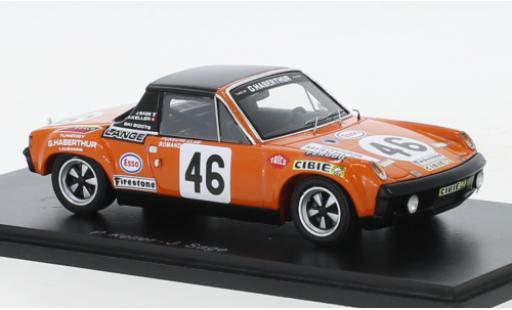 Porsche 914 1/43 Spark /6 No.46 24h Le Mans 1971 modellino in miniatura